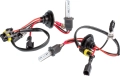 Комплект ксенона MaxLight FX H3 6000K - защита от короткого замыкания, скачков напряжения, плавный розжиг лампы, вибрационная стойкость и экономичность, яркий белый свет с синеватым оттенком, лампы Clearlight