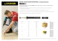 Дюбель-гвоздь STAYER 8 х 100 мм, потайной бортик, 50 шт