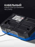 ПРОФЕССИОНАЛ ЗУБР Turbo CHARGE, 20 В, 2 порта, 2 х 9 А, зарядное устройство для LMS АКБ