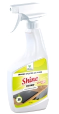 Моющее средство для ухода за стеклокерамикой Clean&Green Shine CG8125 500 мл - триггер, антижир, подходит для стеклокерамики, нержавеющей стали, керамогранита, кафеля, пластика