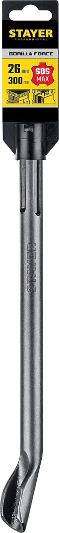 Professional STAYER Gorilla Force, 26 x 300 мм, SDS-max, зубило-штробер