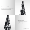 Сверло ступенчатое STAYER Pro-Max 4-20мм, 9 ступеней, винтовая спираль