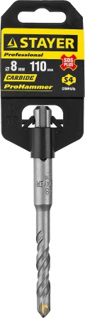 Professional STAYER Бур SDS-plus 8 x 110 мм