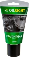 Смазка графитная 100г OIL RIGHT в тубе 6047*