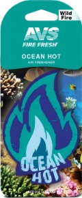 Ароматизатор AVS AFP-004 Fire Fresh (аром. Ocean Hot/Океанский бриз) (бумажные)