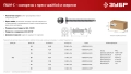 Саморез с пресс-шайбой и сверлом, цинк ЗУБР ПШМ-С 41 х 4.2 мм, 14.12 кг