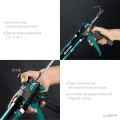 Усиленный cкелетный поворотный пистолет для герметика KRAFTOOL ULTRA 310 мл, регулировка силы давления, вариативная антикапельная система