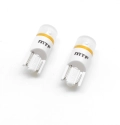 Комплект из 2-х светодиодных ламп MTF Light T10 W5W 4000К 75 лм (W5W40PT) - матовая линза, белый свет теплого оттенка, страна-производитель - Тайвань