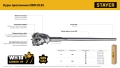 PROFESSIONAL STAYER HERCULES-4Х d 55 х 500/600 мм, SDS-max проломной бур