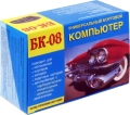 Бортовой компьютер Вымпел БК-08 для карбюраторных, инжекторных, дизельных двигателей, мотоциклов, катеров - светодиодный дисплей, тахометр, вольтметр, термометр, звуковое оповещение, режим экономии энергии, установка на приборную панель