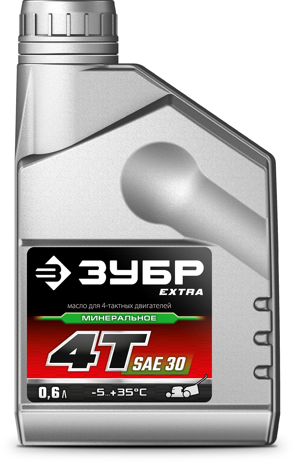 EXTRA ЗУБР 4Т-30, 0.6 л, минеральное масло для 4-тактных двигателей