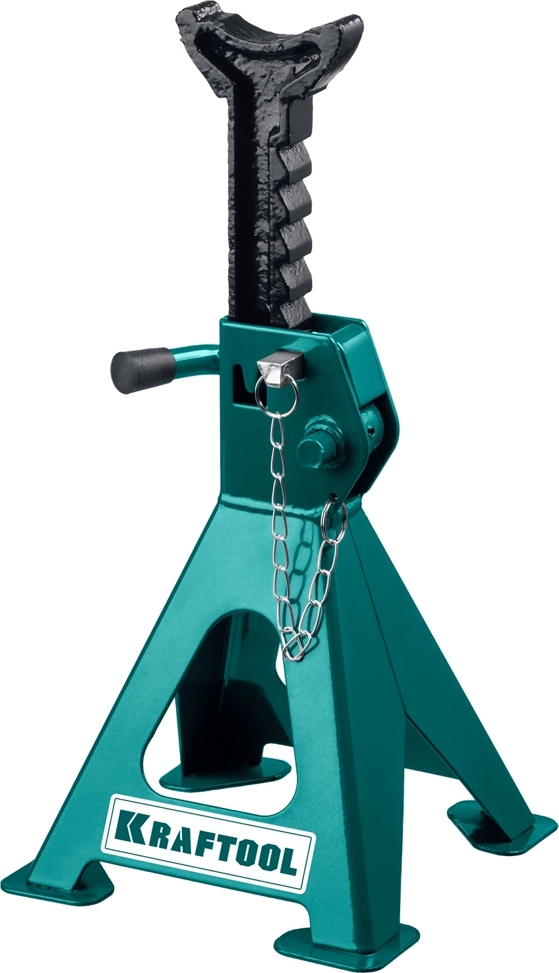 Усиленная страховочная подставка со штифтом KRAFTOOL S-PIN, 2 т, 290 - 420 мм