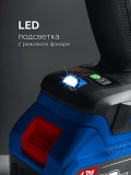 Дрель-шуруповерт бесщеточная ЗУБР КОМПАКТ 20 В 50 Н·м 2 АКБ LMS 2 А·ч  кейс