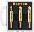 Набор экстракторов поврежденного крепежа KRAFTOOL 3 шт