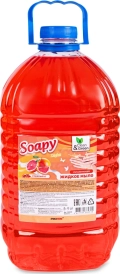 Жидкое мыло Soapy эконом Грейпфрут 5 л. Clean&Green CG8231