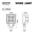   MTF LIGHT CL12K6S    12/24V, 12W, 1100lm, ECE R10, , .