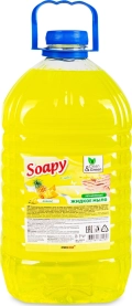 Жидкое мыло Soapy эконом Ананас 5 л. Clean&Green CG8228