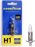 Лампа автомобильная галогенная Goodyear Н1 12V 55W P14,5s (блистер)