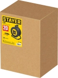 Удлинитель на катушке STAYER S-207, ПВС, 2 х 0.75 мм2, 20 м, 2200 Вт