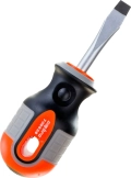 Отвертка стержневая шлицевая ROUND GRIP, SL6x38 мм Ombra 750638