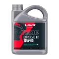 Моторное масло для мотоциклов RIDE UNIVERSAL 4T 10W50 SM LAVR MOTOLINE, 4 л / Ln7754