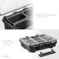7 съемных лотков KETER ROC PRO GEAR 2.0 (14″) пластиковый органайзер
