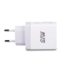 USB сетевое зарядное устройство AVS 3 порта UT-730 (QC 3.0, 3A)