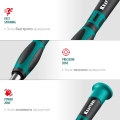 Отвертка KRAFTOOL Precision-51, 51 предм., для точных работ