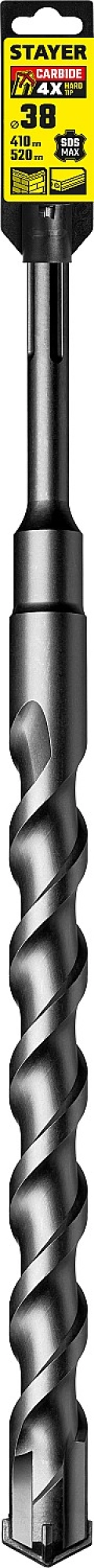 Professional STAYER Hercules-4Х, 38 x 410/520 мм, SDS-max бур