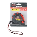 Рулетка AVS MT3016RM 3м х 16 мм (1 шт.) - обрезиненный корпус, 3 фиксатора, зацеп с магнитом