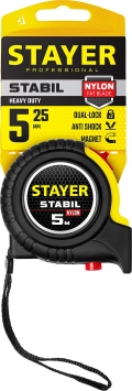 Professional STAYER Stabil, 5 м х 25 мм, рулетка