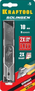 Сегментированные лезвия KRAFTOOL 18 мм, 5 шт