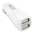 Автомобильное зарядное устройство AVS UC-433 - 2 x USB, максимальный ток 2,4 А, выходное напряжение 5 В, напряжение питания 12-24В