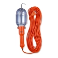 Фонарь переноска AVS LW-1560W - работа от сети 220В, цоколь E27, мощность совместимой лампы до 60 Вт, длина повода 15 м, защитная решетка