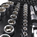 Набор инструментов AVS ATS-108 - 108 предметов (головки 1/4, 1/2, биты, ключи и т.д), пластиковый кейс