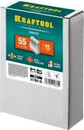 Скобы для степлера KRAFTOOL тип 18GA (55/90/C) 15 мм, 5000 шт