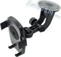 Автомобильный держатель AvtoGSM Car Holder 16 - для смартфонов шириной от 5.2 до 7.2 см, крепление на присоску, регулировка угла наклона, амортизирующие вставки