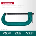 Струбцина G-образная KRAFTOOL Extrem-200, 200 х 70 мм