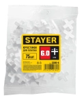 Крестики для плитки STAYER 6 мм, 75 шт