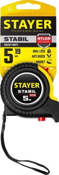 Professional STAYER Stabil, 5 м х 19 мм, рулетка
