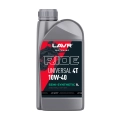 Моторное масло для мотоциклов RIDE UNIVERSAL 4T 10W40 SM LAVR MOTOLINE, 1 л / Ln7745