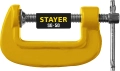 Чугунная струбцина G STAYER SG-50, 50 мм