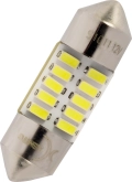 Комплект светодиодов Xenite T11 C5W S1011 12V (1009612) 28 мм - световой поток 75 лм, цветовая температура 5000K, угол свечения 180 градусов