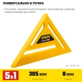 Универсальный кровельный пластиковый угольник STAYER 305 мм, 5-в-1