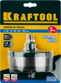 Наборная кольцевая пила по дереву KRAFTOOL 5 шт, (68-74-80-90-100 x 32 мм)