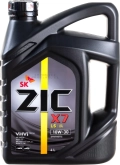 Синтетическое моторное масло ZIC X7 LS 10W30 (4л) 162649