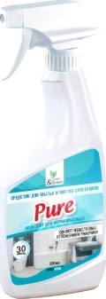 Средство для мытья и чистки сантехники Clean&Green Pure CG8078 500мл - кислотное, триггер
