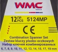 Набор ключей комб-х в холдере 12 предм 8-22мм WMC TOOLS WMC-5124MP