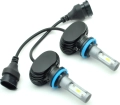 Комплект светодиодных ламп Omegalight LED Ultra H8/H9/H11 4500lm 6000K - контроллер с CANBUS, водонепроницаемость IP66, cрок службы более 30000 часов