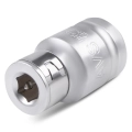 Адаптер для бит AVS BH516 (F1/2''DR*F5/16''HEX) - хромованадиевая сталь, твердость 45-48 HRC, сатиновое покрытие